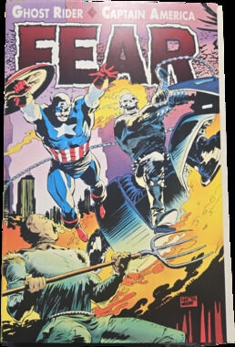 Ghost Rider/Captain America: Fear (1992) Graphic Novel - Marvel